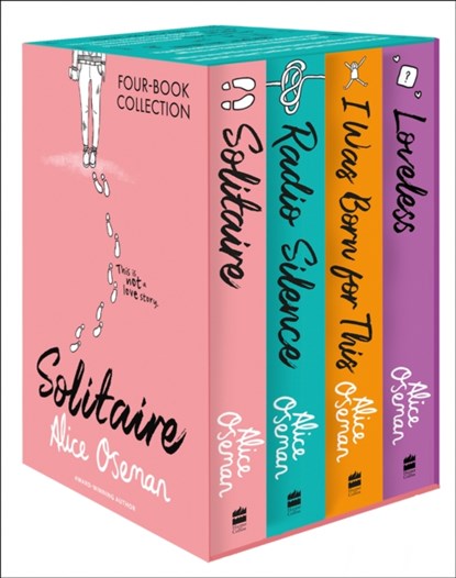 Alice Oseman Four-Book Collection Box Set (Solitaire, Radio Silence, I Was Born For This, Loveless), Alice Oseman - Paperback Boxset - 9780008507992
