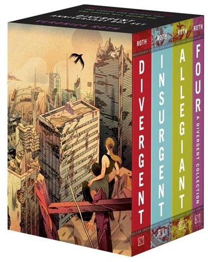 Divergent Anniversary 4-Book Box Set, Veronica Roth - Paperback Boxset - 9780063162235