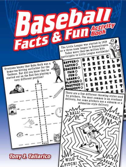 Baseball Facts & Fun Activity Book, Tony J. Tallarico - Paperback - 9780486814421