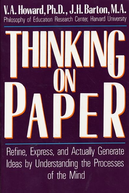Thinking on Paper, V. a. Howard - Paperback - 9780688077587