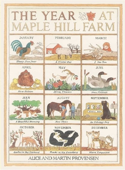 The Year at Maple Hill Farm, Alice Provensen - Gebonden - 9780689306426