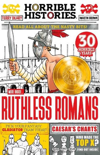 Ruthless Romans (newspaper edition), Terry Deary - Paperback - 9780702322921