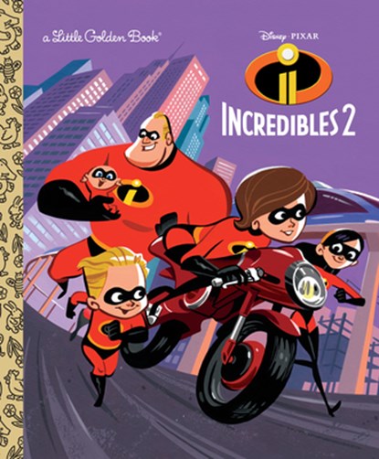 Incredibles 2 Little Golden Book (Disney/Pixar Incredibles 2), Suzanne Francis - Gebonden - 9780736438551