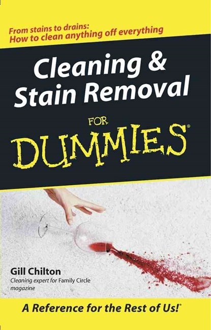 Cleaning and Stain Removal for Dummies, Gill Chilton - Paperback - 9780764570292