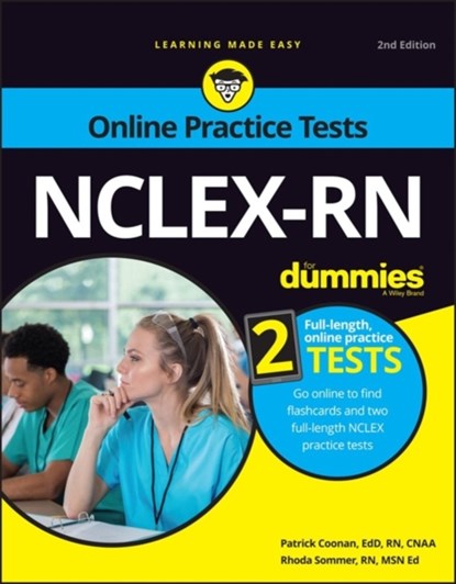 NCLEX-RN For Dummies with Online Practice Tests, Rhoda L. Sommer ; Patrick R. (Adelphi University) Coonan - Paperback - 9781119692829
