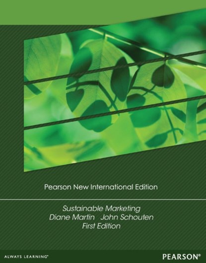 Sustainable Marketing, Diane Martin ; John Schouten - Paperback - 9781292040899
