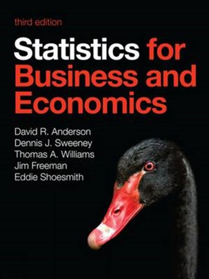 Statistics for Business and Economics, ANDERSON,  David - Gebonden - 9781408088395