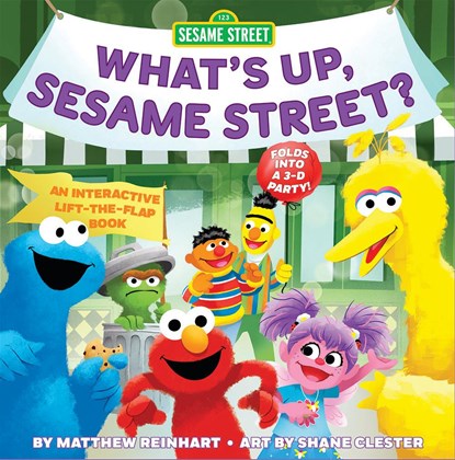 What’s Up, Sesame Street? (A Pop Magic Book), Matthew Reinhart - Gebonden - 9781419770487