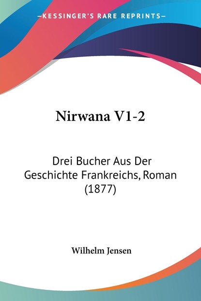 Nirwana V1-2, Wilhelm Jensen - Paperback - 9781437155747