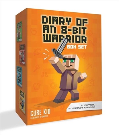 Diary of an 8-Bit Warrior  Box Set Volume 1-4, Cube Kid - Paperback - 9781449493257
