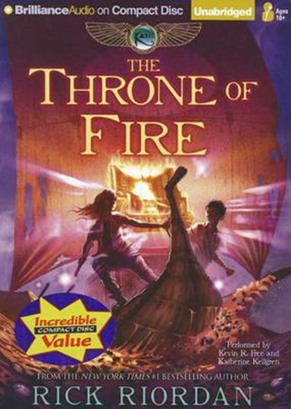 The Throne of Fire, RIORDAN,  Rick - AVM - 9781469205779