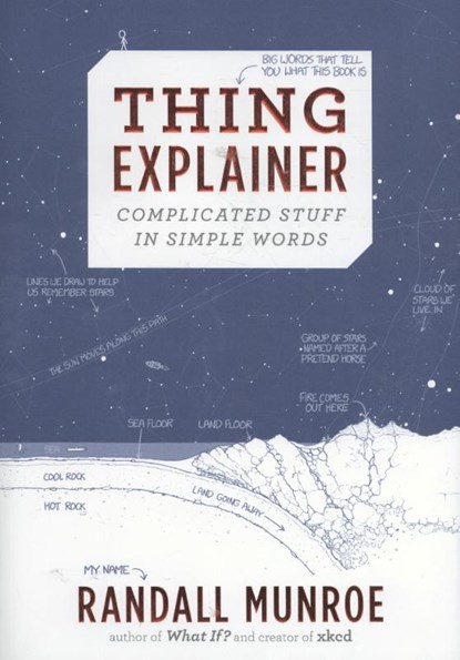 The thing explainer: complicated stuff in simple words, randall munroe - Overig Gebonden - 9781473620919