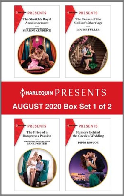 Harlequin Presents - August 2020 - Box Set 1 of 2, Sharon Kendrick ; Jane Porter ; Louise Fuller ; Pippa Roscoe - Ebook - 9781488068935