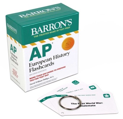 AP European History Flashcards, Second Edition: Up-To-Date Review + Sorting Ring for Custom Study, David William Phillips - Overig - 9781506279862