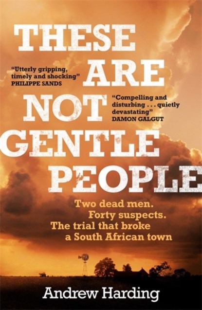 These Are Not Gentle People, Andrew Harding - Paperback - 9781529405606