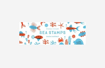 Sea Stamps: 25 Stamps + 2 Ink Pads, Louise Lockhart - Gebonden Paperback - 9781616898946