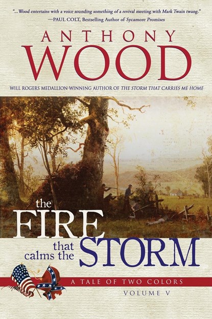 The Fire that Calms the Storm: A Story of the Civil War, Anthony Wood - Paperback - 9781633738836