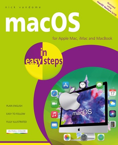 macOS in easy steps, Nick Vandome - Paperback - 9781840789836