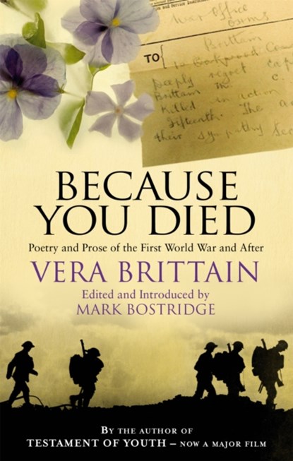 Because You Died, Vera Brittain - Paperback - 9781844084142