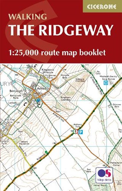 The Ridgeway Map Booklet, Steve Davison - Paperback - 9781852849351