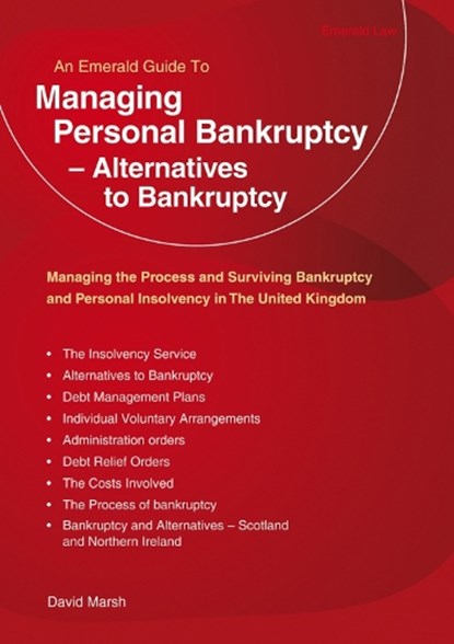 Managing Personal Bankruptcy - Alternatives to Bankruptcy, David Marsh - Paperback - 9781913342227