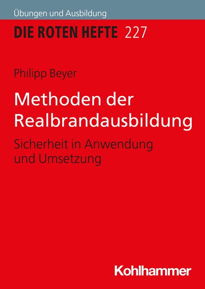 Methoden der Realbrandausbildung, Philipp Beyer - Paperback - 9783170370111