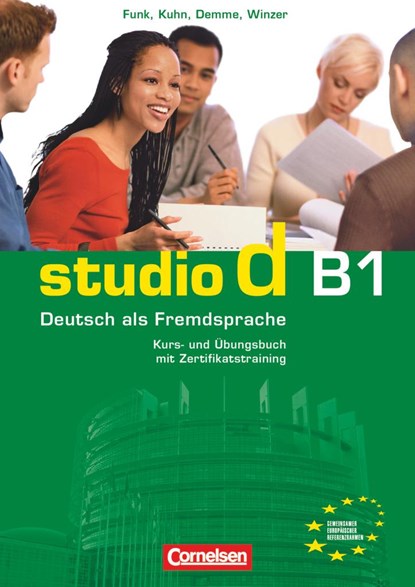 studio d B1. Gesamtband 3. Kurs- und Übungsbuch mit CD, Carla Christiany ;  Silke Demme ;  Rita Maria von Eggeling ;  Hermann Funk ;  Christina Kuhn ;  Britta Winzer-Kiontke - Paperback - 9783464207192