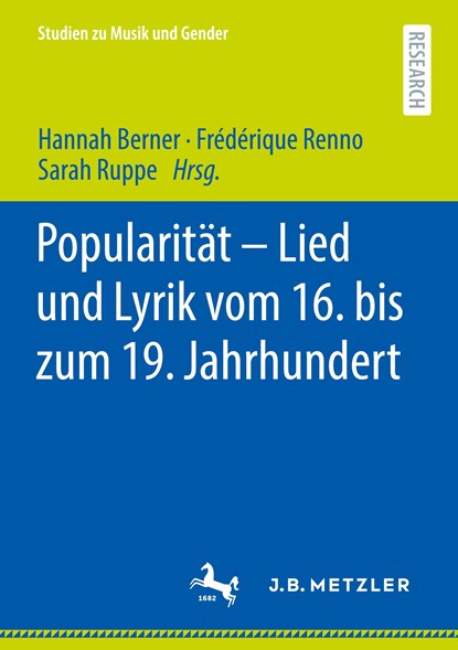 Popularitat - Lied und Lyrik vom 16. bis zum 19. Jahrhundert, Hannah Berner ; Frederique Renno ; Sarah Ruppe - Paperback - 9783662625729