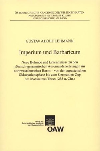 Imperium und Barbaricum, Gustav Adolf Lehmann - Paperback - 9783700184201