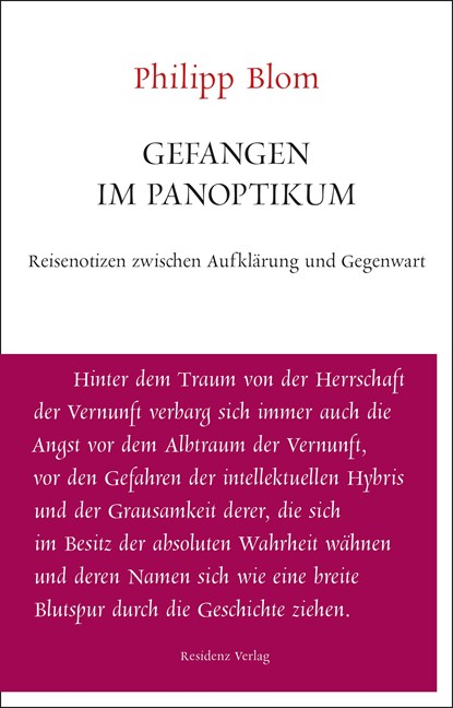 Gefangen im Panoptikum, Philipp Blom - Paperback - 9783701734184