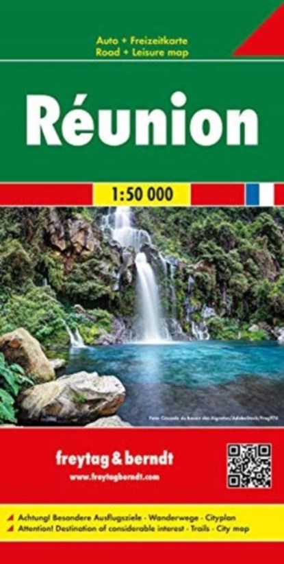 Reunion Road Map 1:50 000, Freytag-Berndt und Artaria KG - Gebonden - 9783707916850