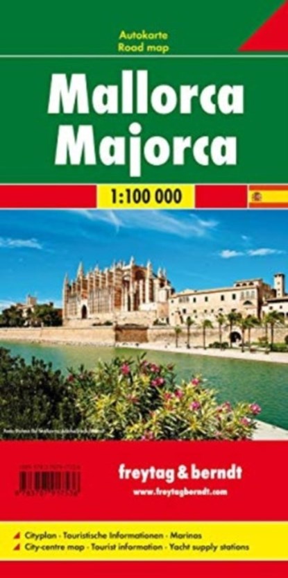 Mallorca, Planungskarte 1:100.000, niet bekend - Paperback - 9783707917536