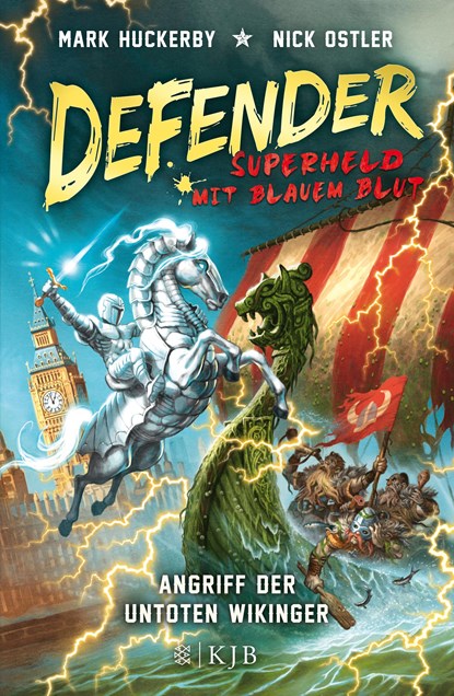 Defender - Superheld mit blauem Blut 2. Angriff der untoten Wikinger, Mark Huckerby ;  Nick Ostler - Gebonden - 9783737340649