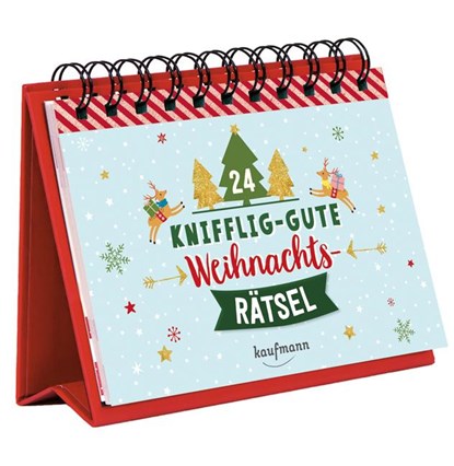 24 knifflig-gute Weihnachtsrätsel, Katharina Wilhelm - Paperback - 9783780613707