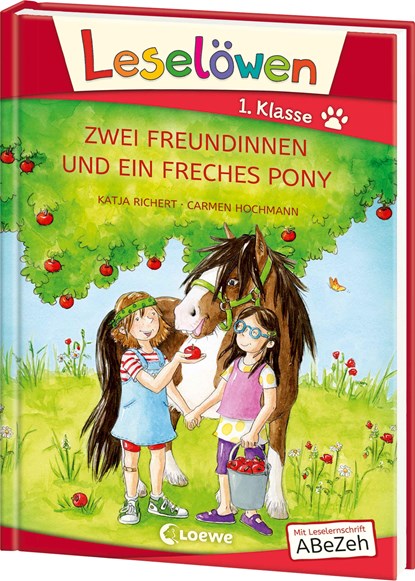 Leselöwen 1. Klasse - Zwei Freundinnen und ein freches Pony, Katja Richert - Gebonden - 9783785587027