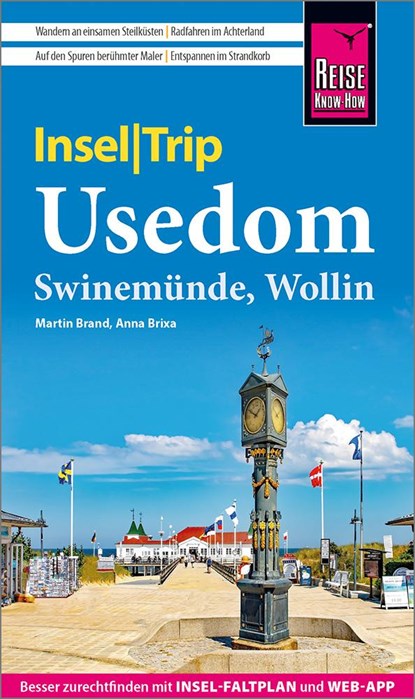 Reise Know-How InselTrip Usedom mit Swinemünde und Wollin, Anna Brixa ;  Martin Brand - Paperback - 9783831738014