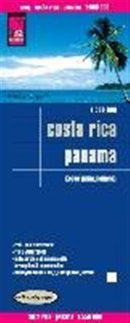 Reise Know-How Landkarte Costa Rica, Panama (1:550.000), Reise Know-How Verlag Peter Rump - Gebonden - 9783831773244