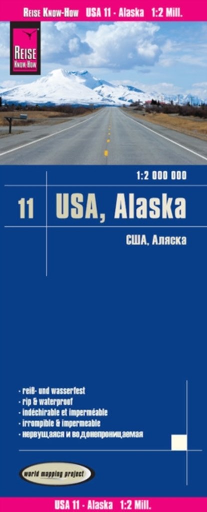 USA 11 Alaska (1:2.000.000), Reise Know-How Verlag Peter Rump - Gebonden - 9783831774043