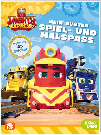 Mighty Express: Mein bunter Spiel- und Malspaß, niet bekend - Paperback - 9783845123738