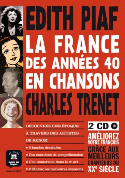 La France des annés 40 en chansons + CD, niet bekend - Paperback - 9788415640301