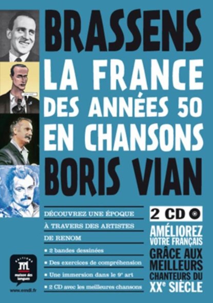 La France des annés 50 en chansons + CD, niet bekend - Paperback - 9788415640318