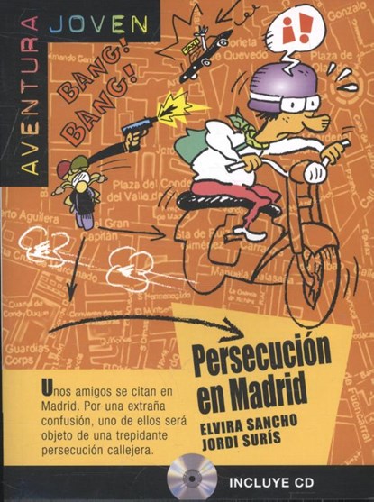 Aventura joven - Persecucion en Madrid  A1, niet bekend - Paperback - 9788484432722