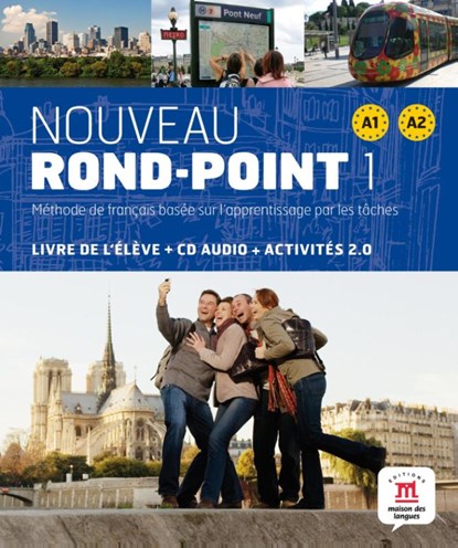 Nouveau Rond-Point 1 - Livre de l'eleve  A1-A2 Livre de l'élève, niet bekend - Paperback - 9788484436614