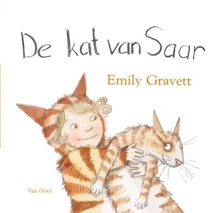 De kat van Saar, Emily Gravett - Gebonden - 9789000314317
