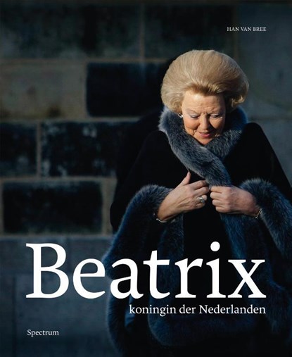 Beatrix, koningin der Nederlanden in linnen casette met stofomslag en leeslint, Han van Bree - Gebonden - 9789000314706