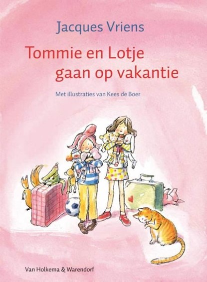 Tommie en Lotje gaan op vakantie, Jacques Vriens - Ebook - 9789000318971