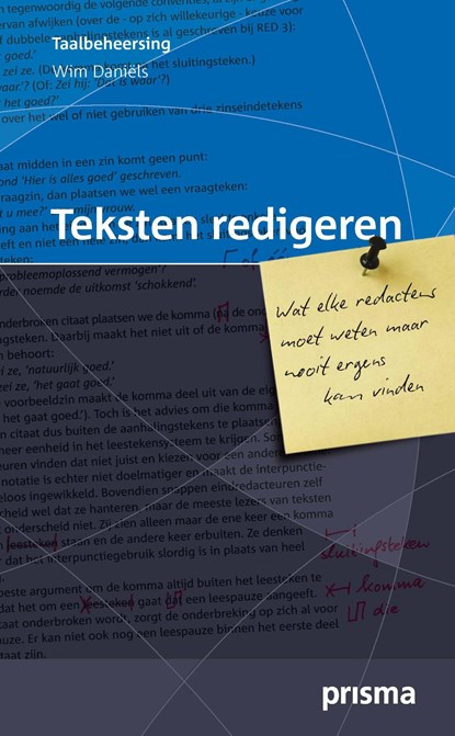 Teksten redigeren, Wim Daniëls - Ebook - 9789000322312