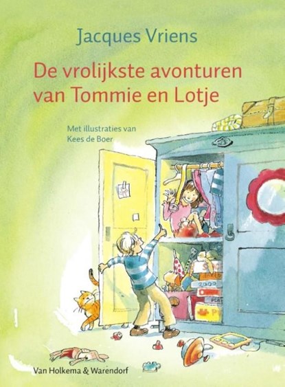 De vrolijkste avonturen van Tommie en Lotje, Jacques Vriens - Ebook - 9789000328574