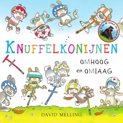 Omhoog en omlaag - Knuffelkonijnen, David Melling - Gebonden - 9789000343539