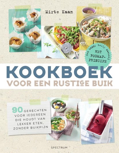 Kookboek voor een rustige buik, Mirte Kaan - Paperback - 9789000345106